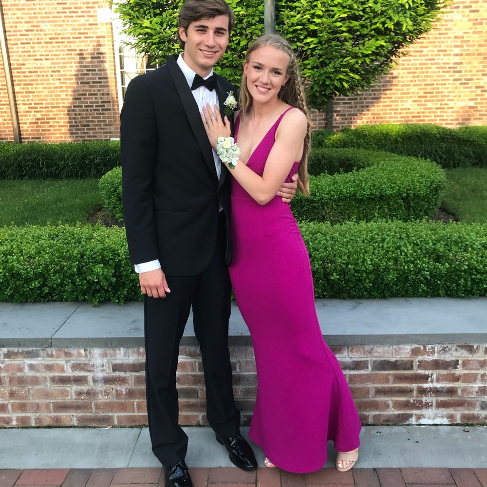 Magenta Prom Dress